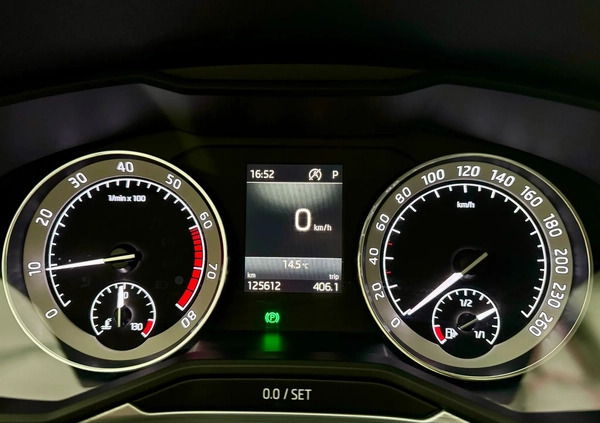 Skoda Superb cena 92250 przebieg: 125670, rok produkcji 2019 z Siedliszcze małe 191
